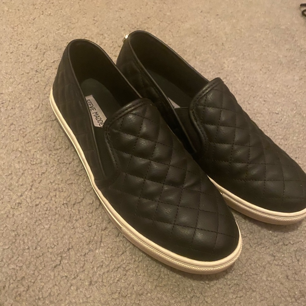 Women’s Black Steve Maddens